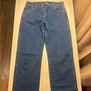 Wrangler Dark Blue Denim Jeans